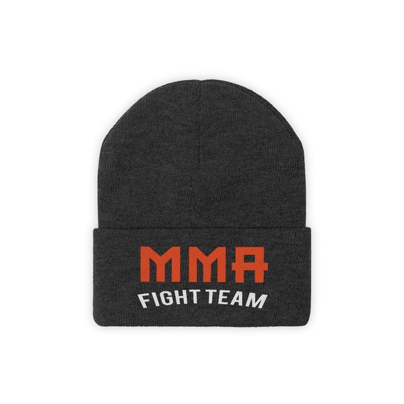 MMA Fight Team Beanie Hat Mixed Martial 