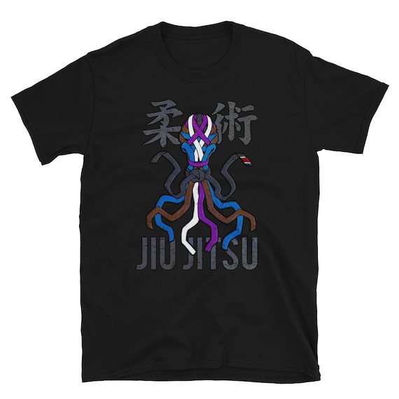 Tshirt - Bjj Brazillian Jiu-Jitsu Belt Octopus Tshirt - Bjj Brazillian Jiu-Jitsu Belt Octopus
