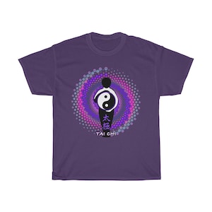Tai Chi Yin Yang T Shirt, Qigong Practice, Energy Vortex