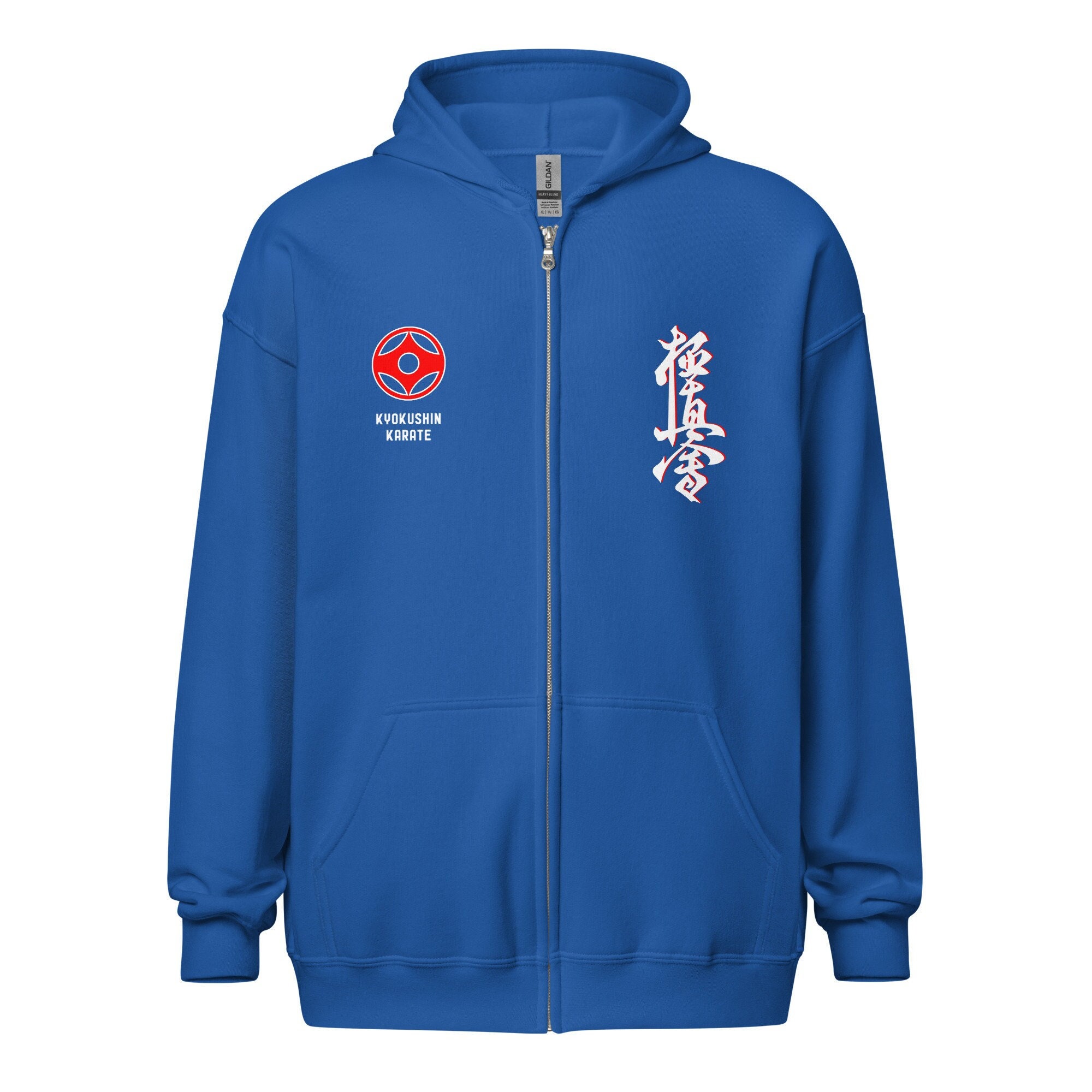 karate パーカー　Lサイズ Kyokushin Karate Unisex Heavy Blend Zip Hoodie - Etsy