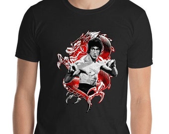 De draak T-shirt, martial arts-Jeet Kune Do, Kung Fu