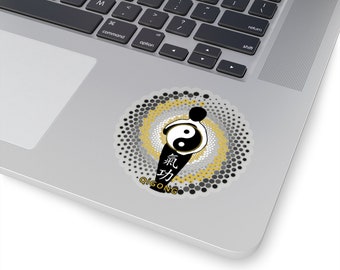 Qi Gong - Yin Yang  Sticker, Kung Fu Tai Chi