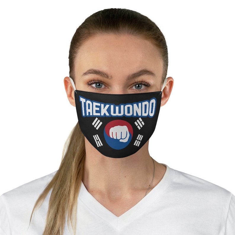 Taekwondo Face Mask Taekwon Do Etsy