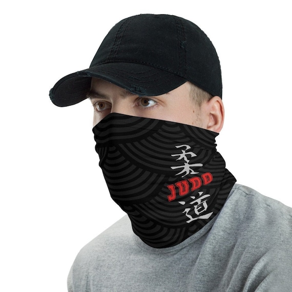 Judo Face Mask - Neck Gaiter, Scarf, Headwear, Facemask, Judoka