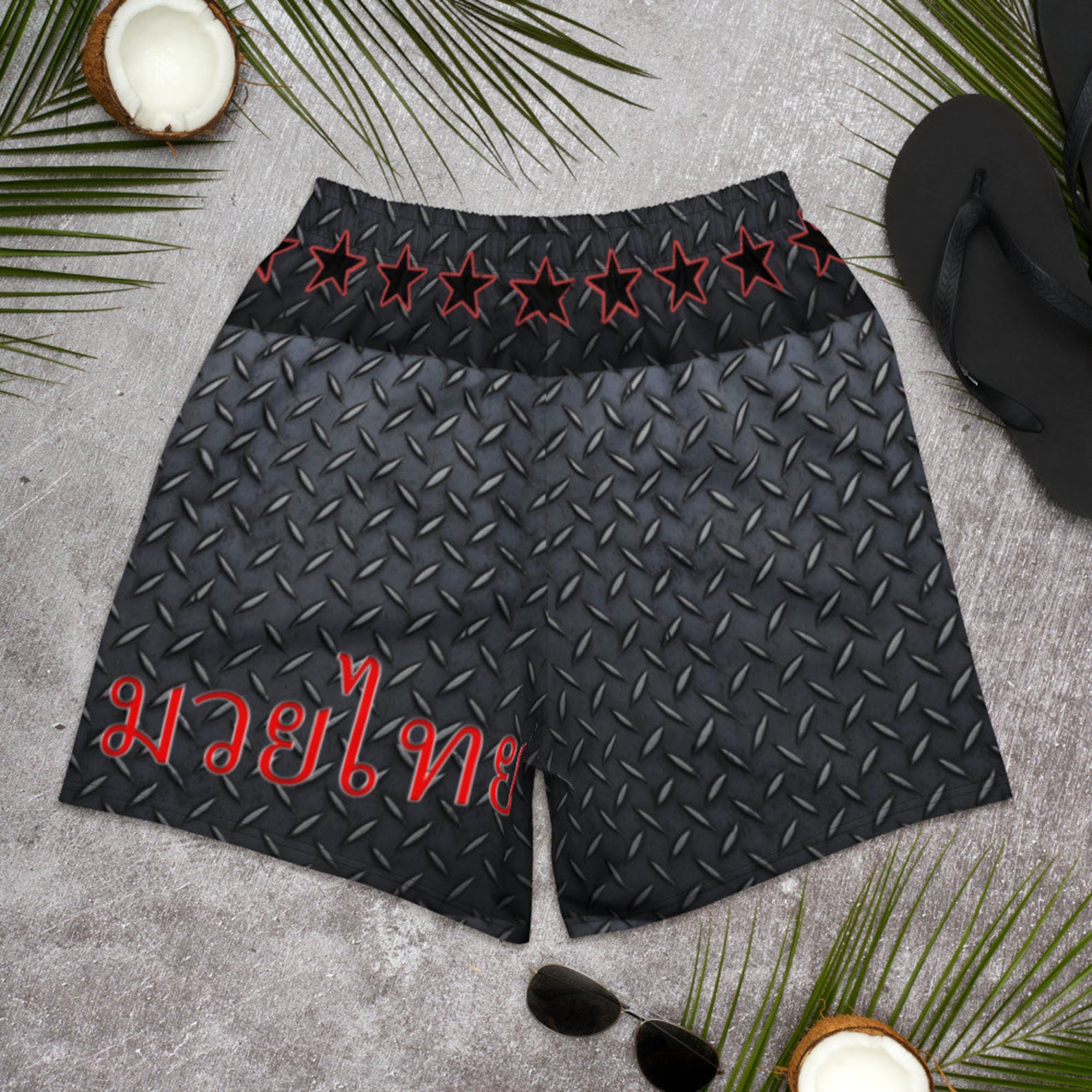 St. Patrick's Day Polka Dot Irish Print Muay Thai Boxing Shorts main image 1