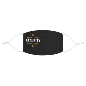 Security Officer Face Mask,