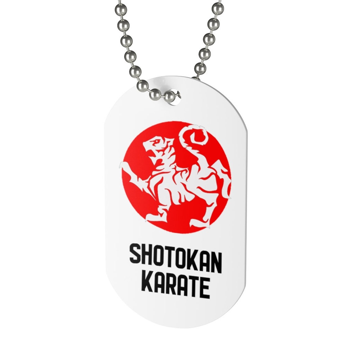 Shotokan Karate Dog Tag Etsy