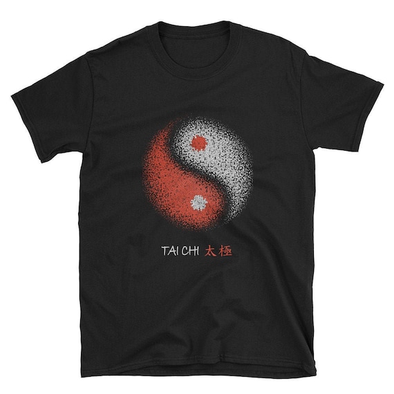 Tai Chi Yin Yang Energy T Shirt Taiji Supreme Ultimate Enegy - 