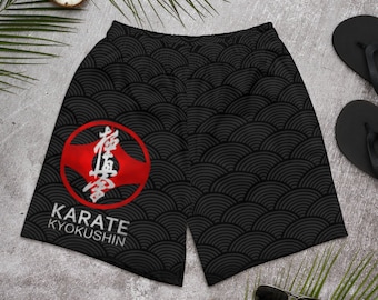 Kyokushin Karate Men&#39;s Athletic Long Shorts