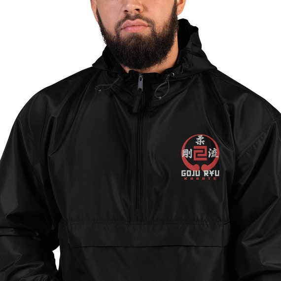 ryu half zip windbreaker jacket