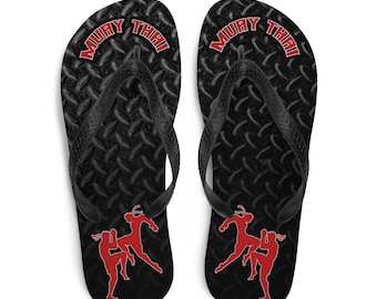 Muay Thai Boxing Flip-Flops, Muya Thai Gift
