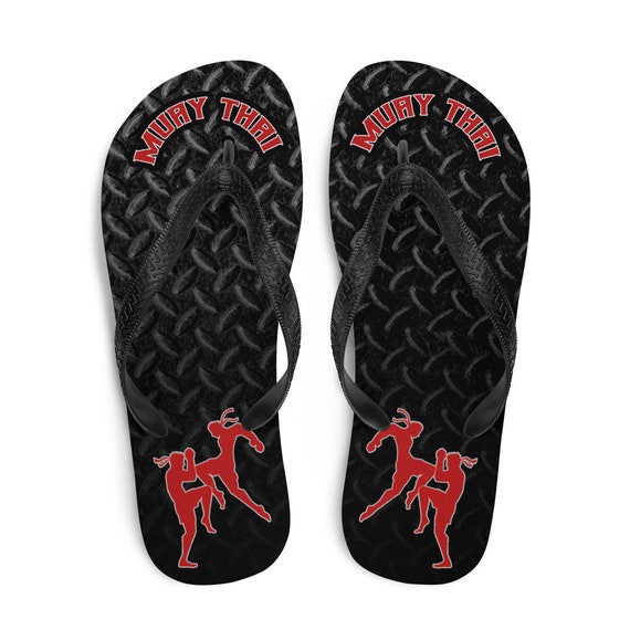 Muay Thai Boxing Flip-Flops, Muya Thai Gift