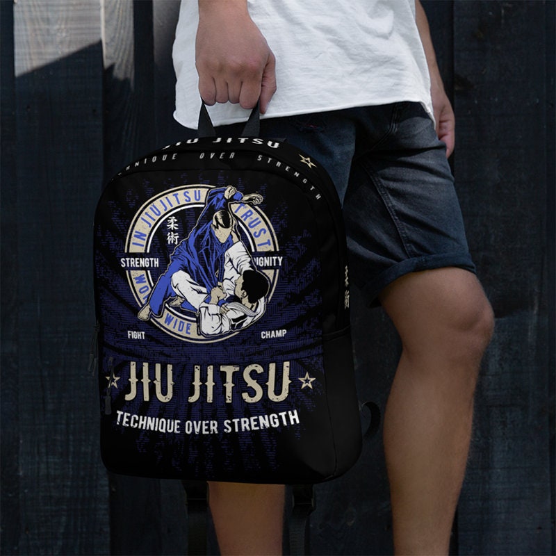 Jiu Jitsu Backpack, Technique Over Strength, Brazilian Jitsu