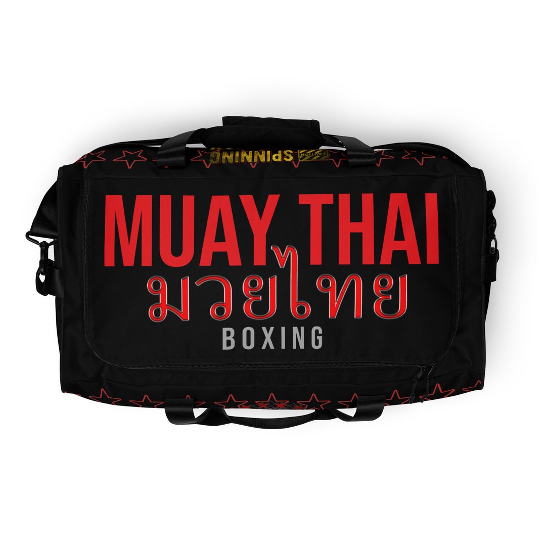 Muay Thai Boxing Duffle Bag Etsy