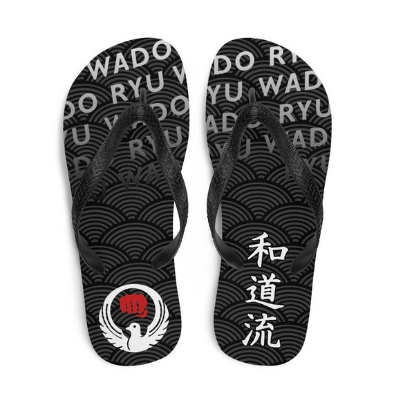 tempo Ga trouwen serie Wado Ryu Karate Slippers - Etsy België