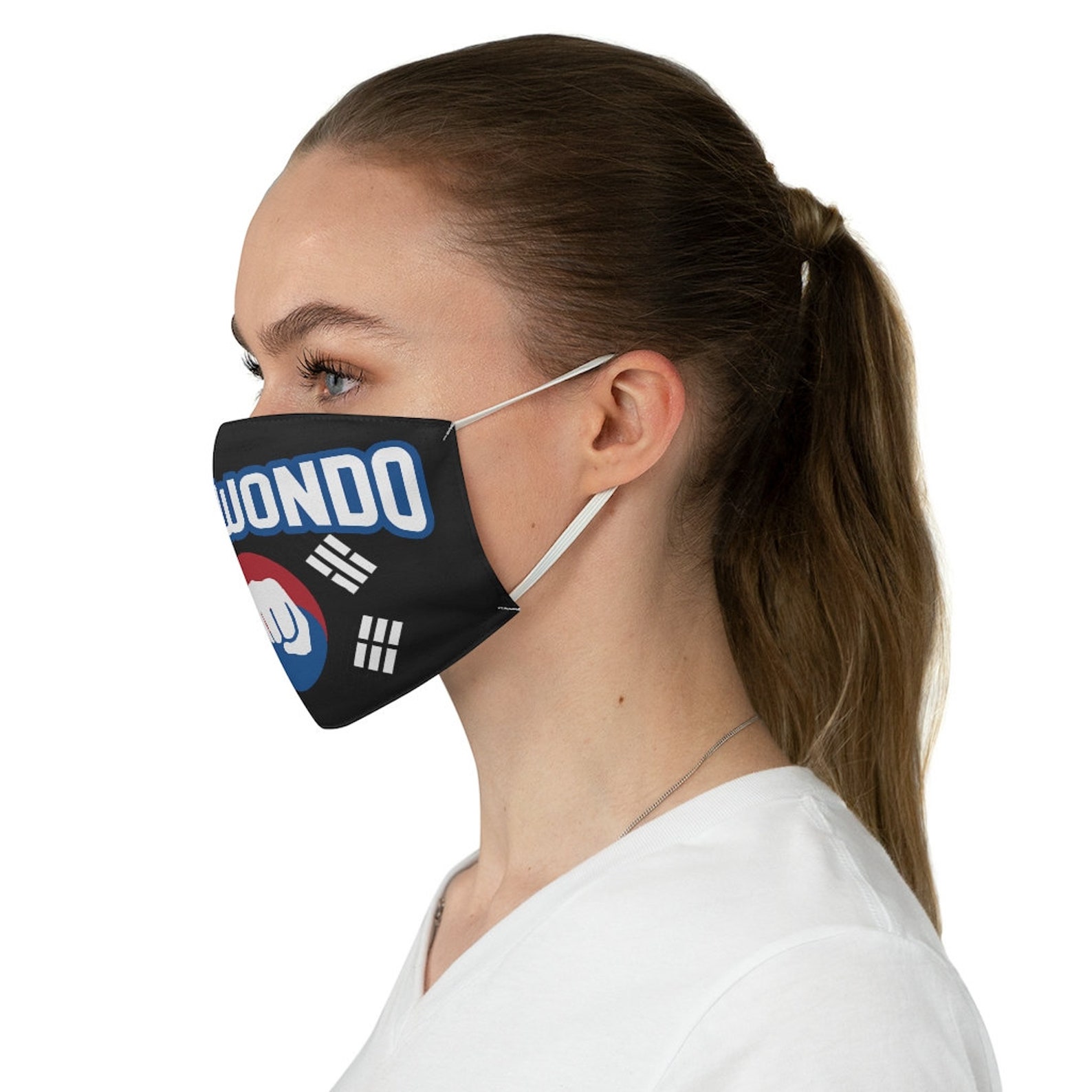 Taekwondo Face Mask Taekwon Do Etsy