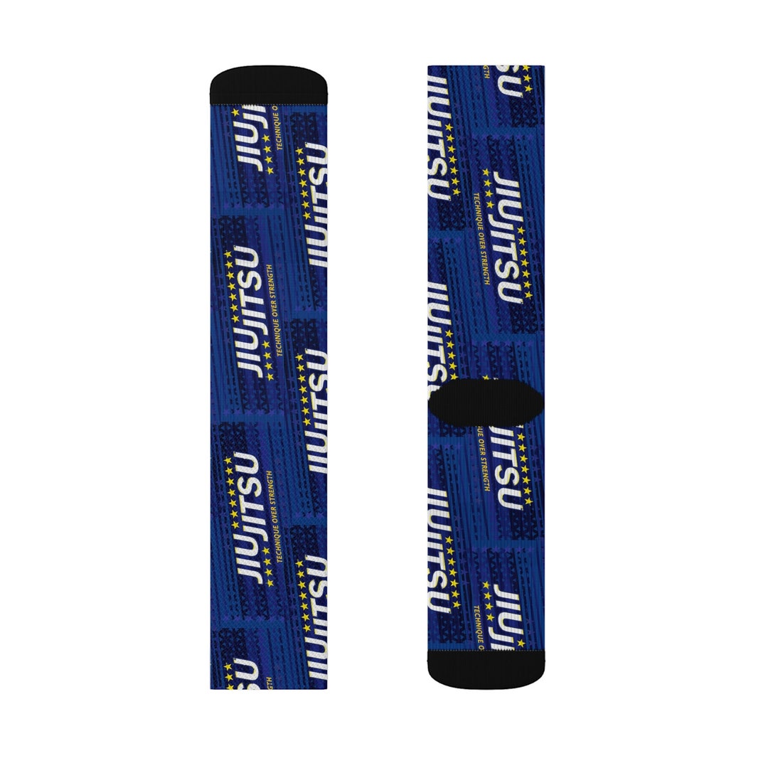 Jiu Jitsu Socks Technique Over Strength BJJ Etsy