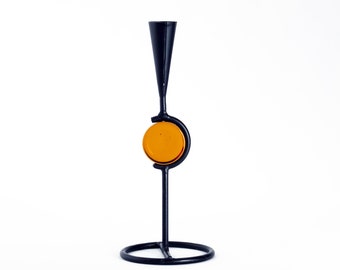 Gunnar Ander/Vintage Rare candle holder/Ystad Metall Sweden/1960s/Mid century Modern/Home decor/Scandinavian design