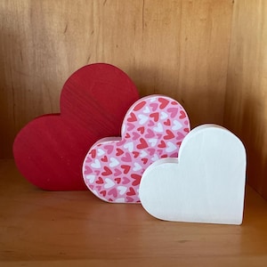 Valentine’s Day heart trio