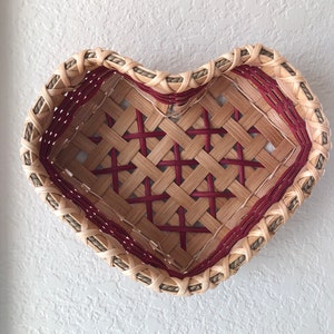 Heart basket, Valentine’s Day gift