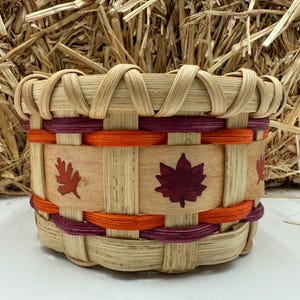 Leaf Candy Basket