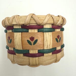 Basket, gift basket, tulip, spring decor