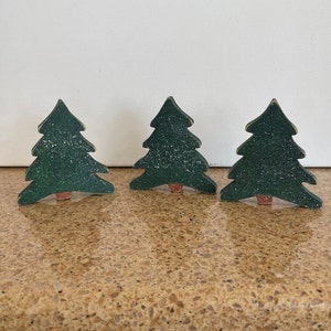 Mini Christmas tree trio