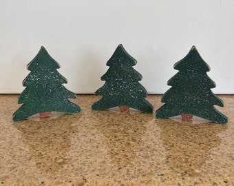 Mini Christmas tree trio