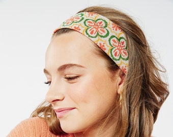 Gwenyth Gardens Flat Knit Headband | Handmade in USA | Soft Headband