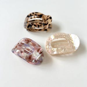 Flat Oval Claw Clip | Hair Clip | Claw Clip