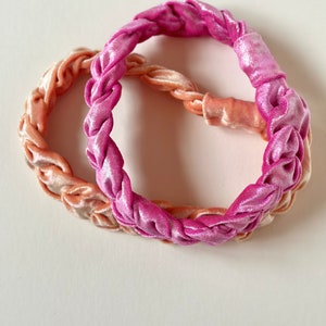 Rainbow Luxe Braided Velvet Headband | Vogue&#39;s Beauty Edit | Soft Headband | Gift for Her | Kidcore Y2K
