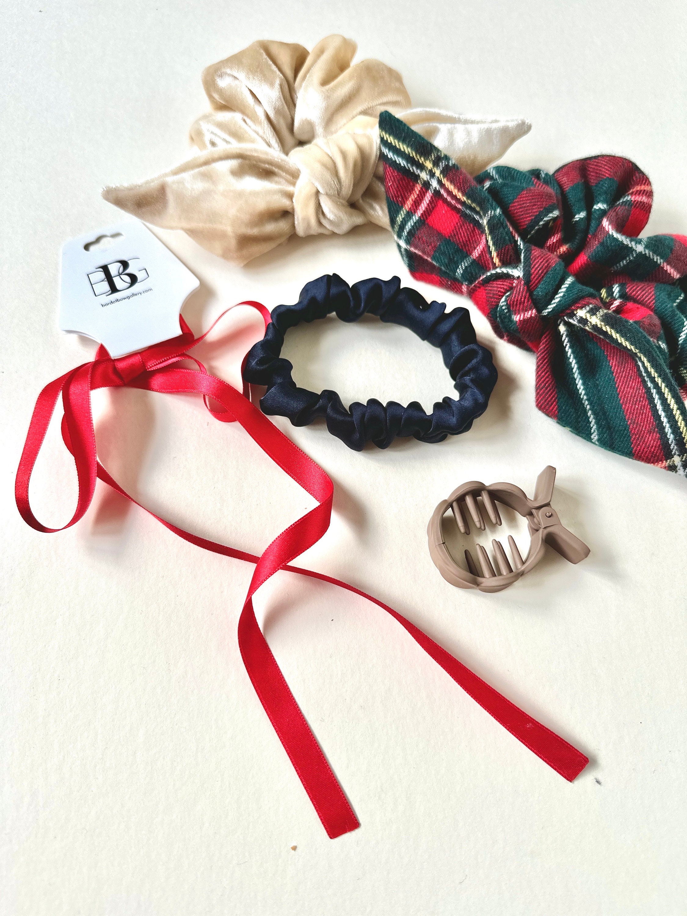 Kidcore Ribbon Double Sided Satin Tie Ribbon | Upscale Women's Bow | Super Skinny ...