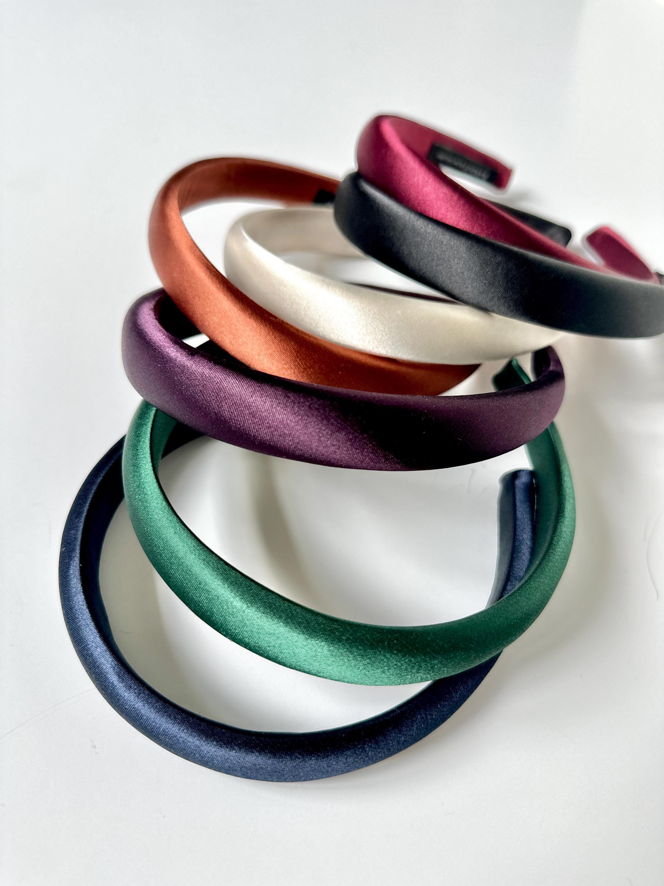 The Simone Satin Padded Headband | New Fall Colors Added | Lightly Padded Headband | Handmade in Cincinnati | Gifts For Her