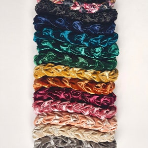 The Hayley Luxe Braided Velvet Headband Vogue's Beauty Edit Soft Headband Gift for Her image 8