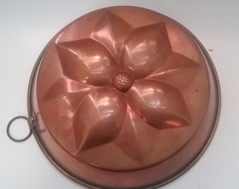 Rare 2 copper molds - Antique - Vintage - France