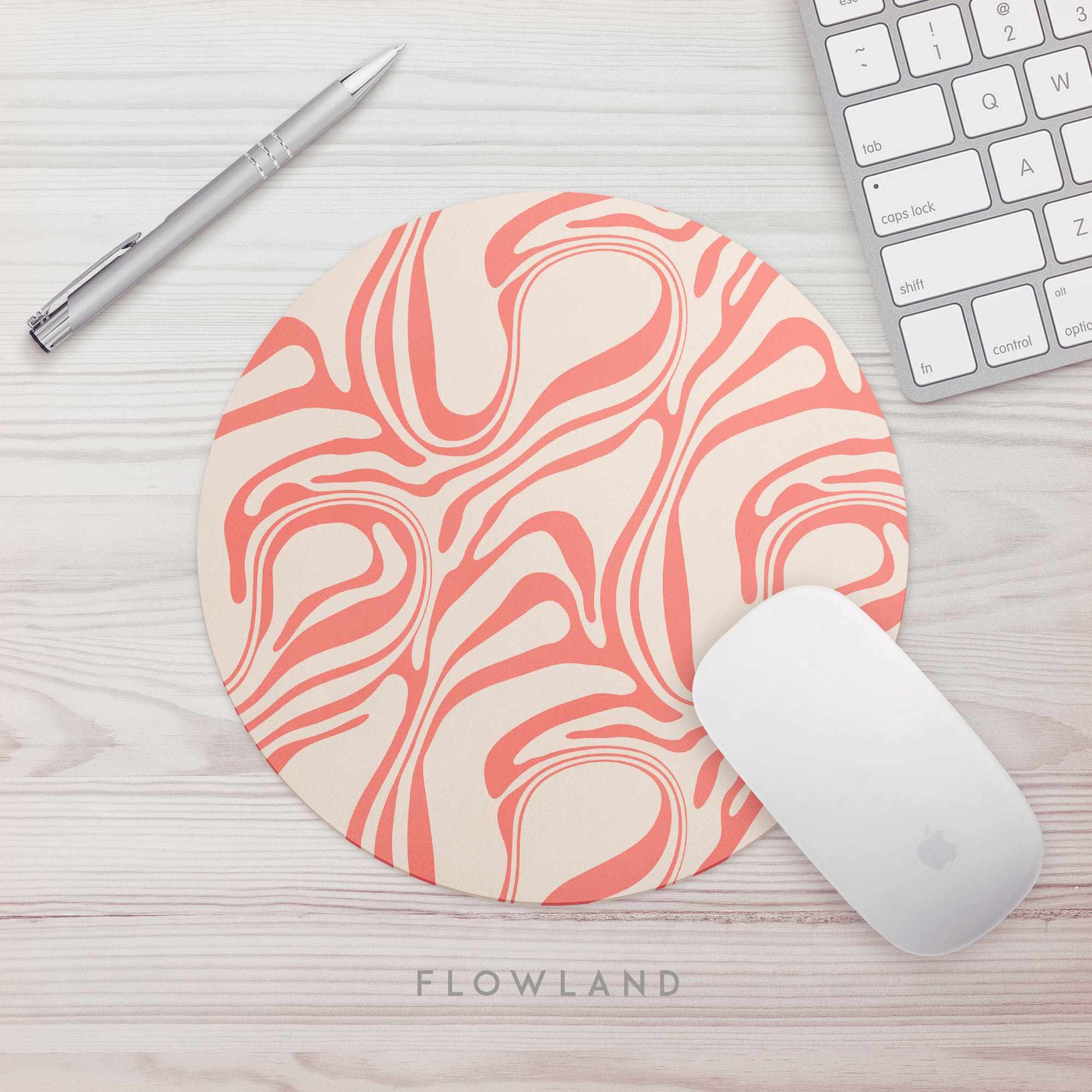 Mouse Pad Liquid Marble Print Office Gift Mouse Mat Marbling Etsy UK