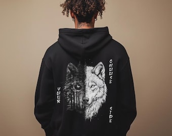 Ambit Streetwear 'Choose Your Side' Unisex Supply Hoodie - Grunge Urban Streetwear Hoodie