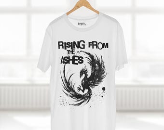 Ambit Streetwear 'Rising from the Ashes' Unisex Staple Tee - Grunge Urban Streetwear Tee
