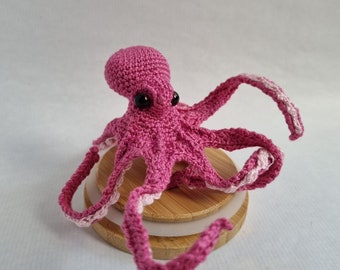 Crochet Octopus, faux taxidermy