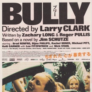 Larry Clark Bully - Etsy