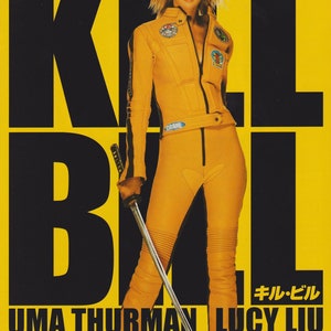 Kill Bill: Volume 1 2003 Quentin Tarantino Japanese Chirashi Movie Flyer B5