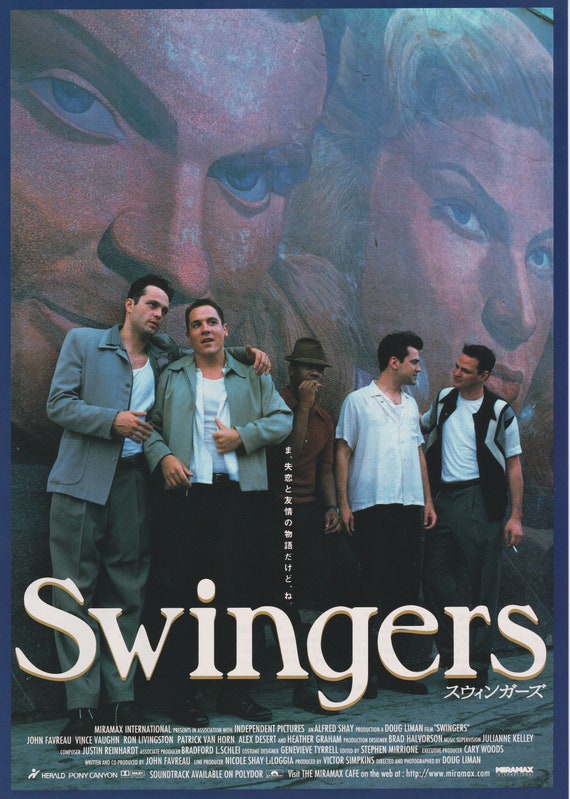 Swingers 1996 Doug Liman Japanese Chirashi Movie Poster Flyer B5