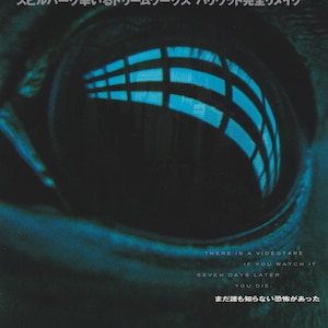 The Ring 2002 Gore Verbinski Japanese Chirashi Movie Poster Flyer B5