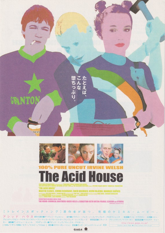 The Acid House 1998 Paul McGuigan Japanese Chirashi Movie Flyer Poster B5