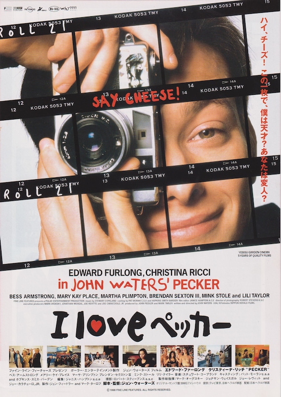 Pecker 1998 John Waters Japanese Chirashi Movie Poster Flyer B5