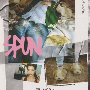 Spun 2002 Jonas Akerlund Filme Japonês Chirashi Flyer B5