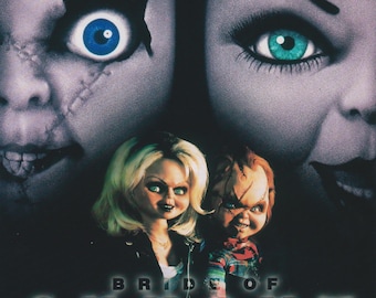 Child's Play Bride of Chucky 1998 Japanese Chirashi Movie Poster Flyer B5