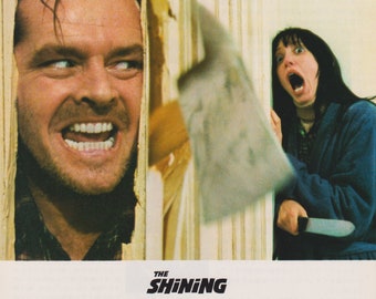 The Shining 1980 Stanley Kubrick Japanese Chirashi Movie Poster Flyer B5