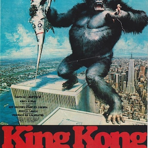 King Kong 1976 Poster - Etsy