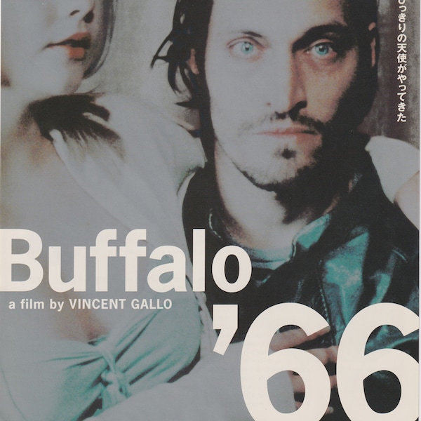 Buffalo '66 1998 Vincent Gallo Japanese Chirashi Movie Poster Flyer B5